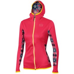 Oppvarming jakke Sportful Rythmo W kirsebær